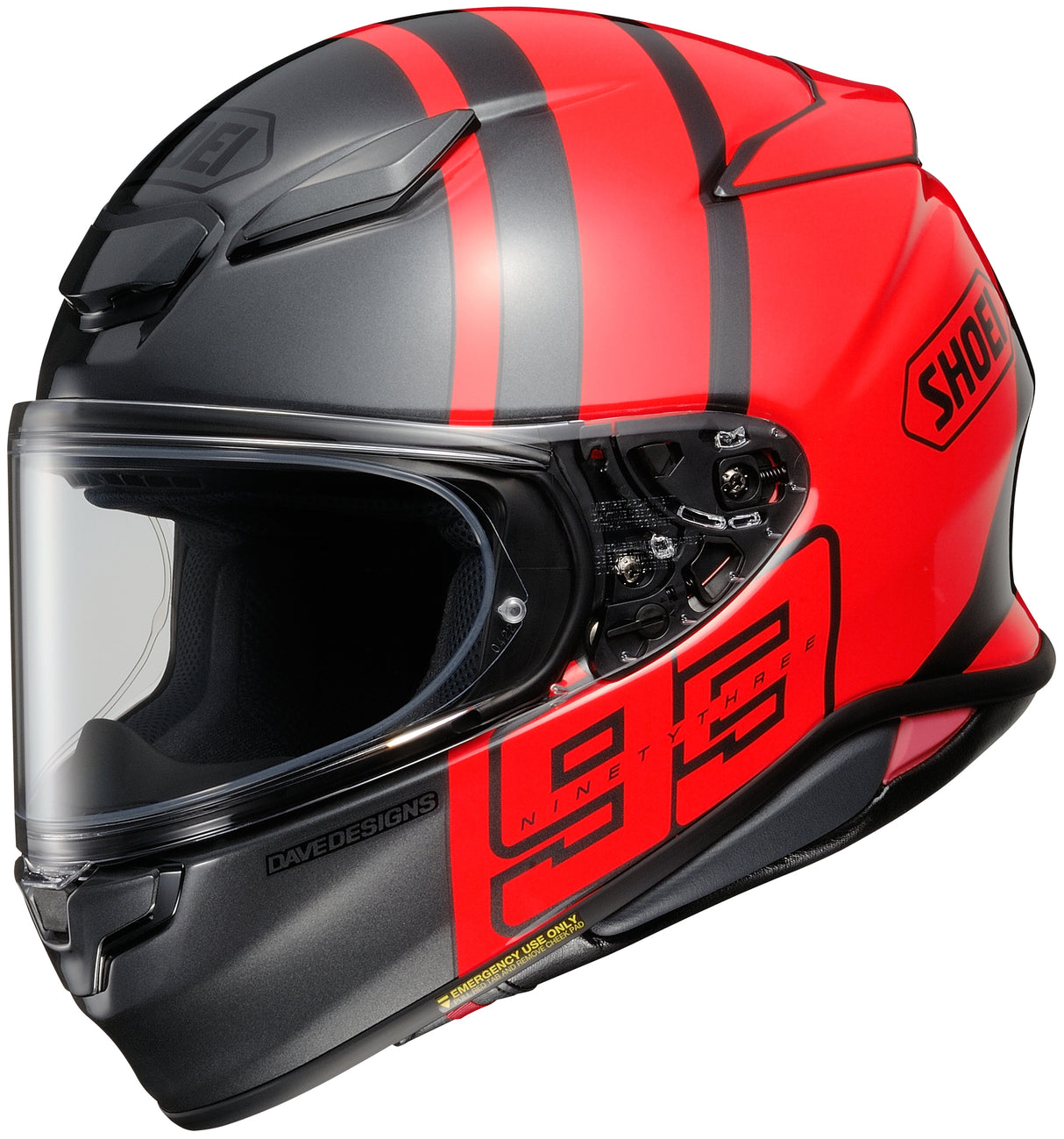 Shoei Rf-1400 Mm93 Track Tc-1 Xsm 101260103