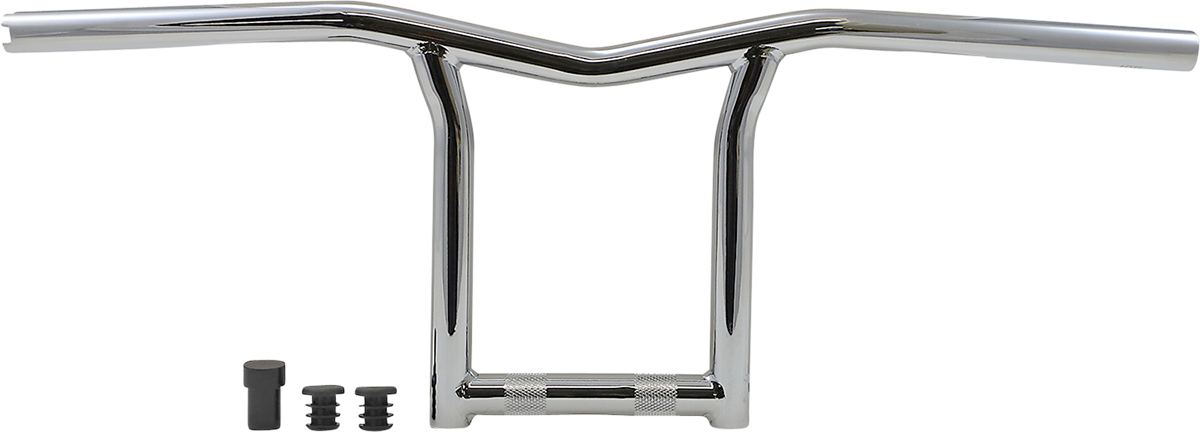 BURLY BRAND Handlebar - Sid - 10" - Chrome B12-6031C