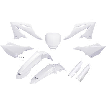 UFO Restyle Body Kit - White - YZ 125/250 YAKIT335F@046