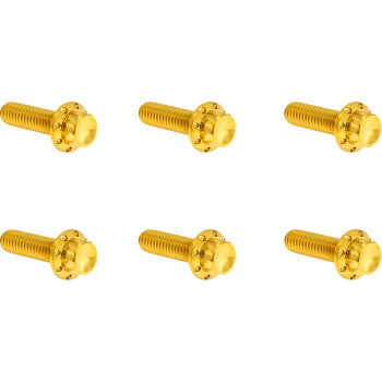 ARLEN NESS Bolt Kit - Transmission Top Cover - 12-Point - Titanium - Gold 300-949