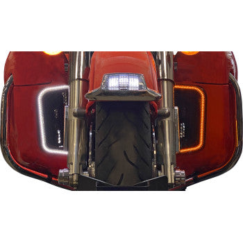CUSTOM DYNAMICS Lower Fairing Light - '06-'13 - Touring CD-13LF-AW-B