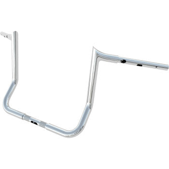 MAGNUM SHIELDING 1-1/4" Viking Handlebar - Bagger - 10" - Black 3HB-2410