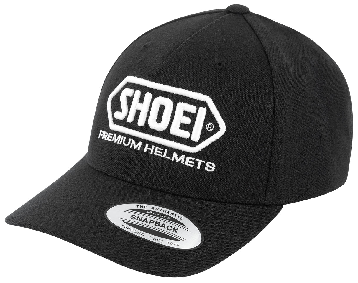 Shoei Shoei Corp Curved Bill Bk/Wh 411630500