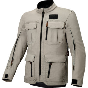 ALPINESTARS Jacket Borrego Drystar Warm Gray 4x 3200326-9274-4X