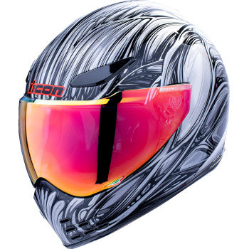 ICON Domain™ Helmet - Nouveau - Silver - Small 0101-18524