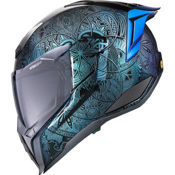 ICON Ultraflite™ Helmet - Opal Mandala - MIPS® - Blue - Small 0101-18695