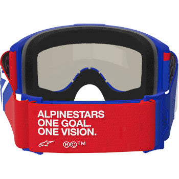 ALPINESTARS GOGGLES Goggle Vision 5 Corp Bl/Rd/Wht/Dk Smoke 5100826-7295