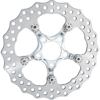 ARLEN NESS Spider Rotor - 11-1/2" - Chrome 300-073