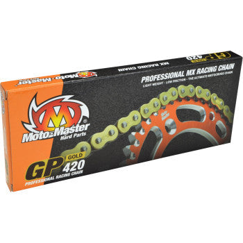 MOTO-MASTER GP 420 - Drive Chain - 134 Links - Gold 642002