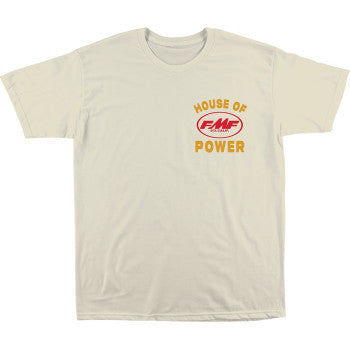 FMF Moto Shop T-Shirt - Natural - Small FA25118905NATSM