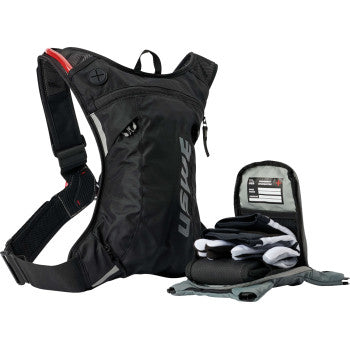 USWE Moto Hydration Pack - 3L - Carbon Black/Gray 203059001