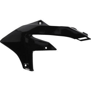 CYCRA Replica Radiator Shrouds - Black - Yamaha YZ 250/ 450 F 1CYC-1787-12