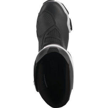 ALPINESTARS SMX-6 V3 Vented Boots - Black/White - US 12/EU 47 2223225-21-47