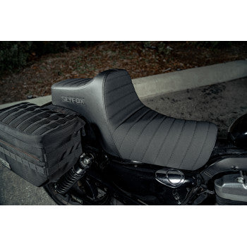 SLYFOX Highnoon Seat - Vinyl - Classic Stitch - Black Logo - XL 4709A-SlyFox