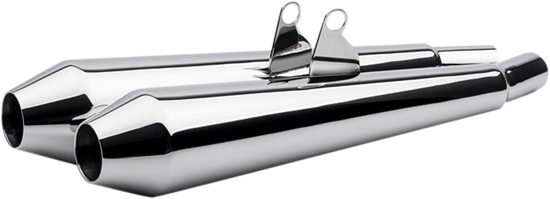 BRITISH CUSTOMS Predator Pro™ Mufflers - Polished Bonneville SE 2009-2015 BC902-105-P