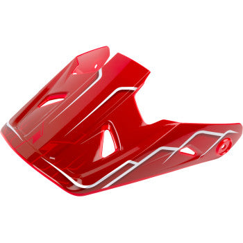 Z1R Rise 2.0 Visor - Red/Silver 0134-3731