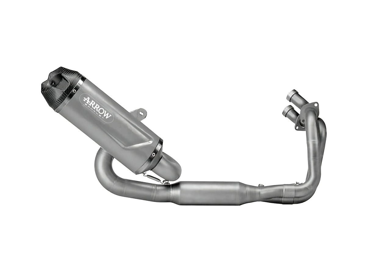 Arrow Kawasaki Ninja 650/Z650 '23/24 E5+ Full System With Icon Titanium Silencer - 77501pk