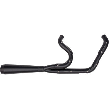 TRASK 2-into-1 Assault Exhaust System - Full Black on Black TM-5030BKBK