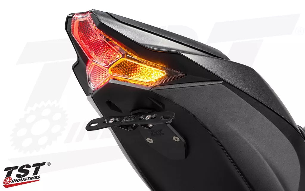 IN STOCK TST Programmable and Sequential LED Integrated Tail Light for Kawasaki Ninja ZX10R 21-25 /ZX-6R 2019- 2025 2026 10361=1