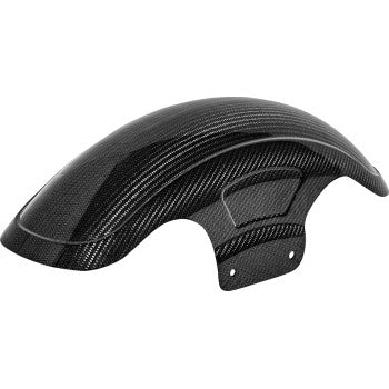 SADDLEMEN Carbon Fiber Front Fender - Gloss - Touring '23-'25 CF-823-07-001
