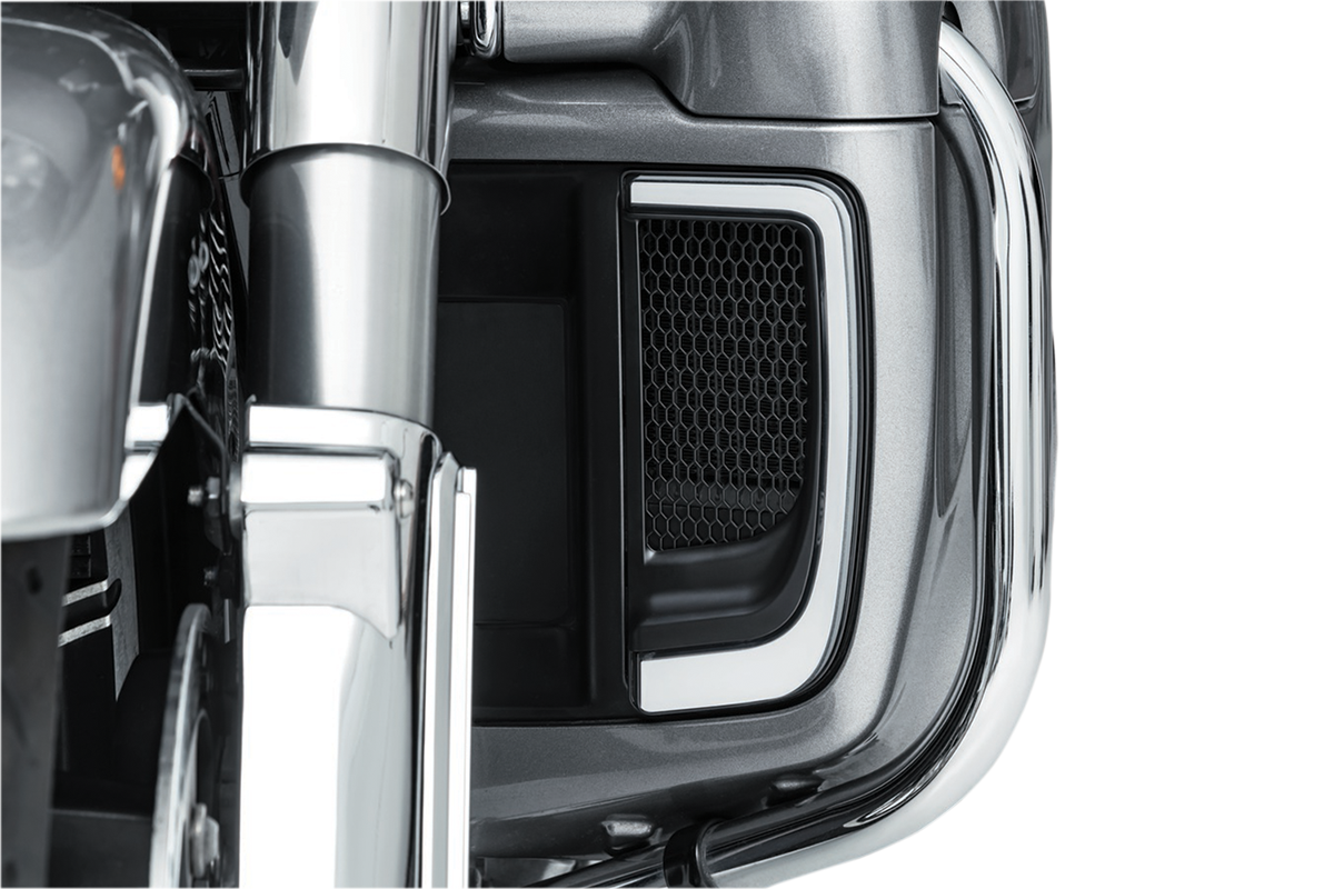KURYAKYN Lower Grille - LED - Black 5064