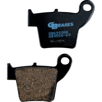 GBRAKES Brake Pads Semi-Metallic GB0558-69