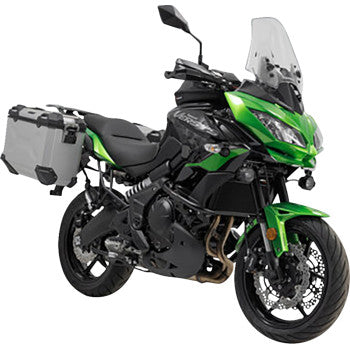 SW-MOTECH TRAX ADV Aluminum Case System - Silver - Kawasaki Versys 650 '14-'24 KFT.08.518.70100/S