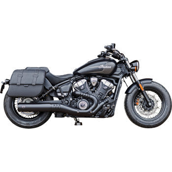 S&S CYCLE Grand National Slip-On Muffler - Black - 50-State Indian Scout 2025 550-1121