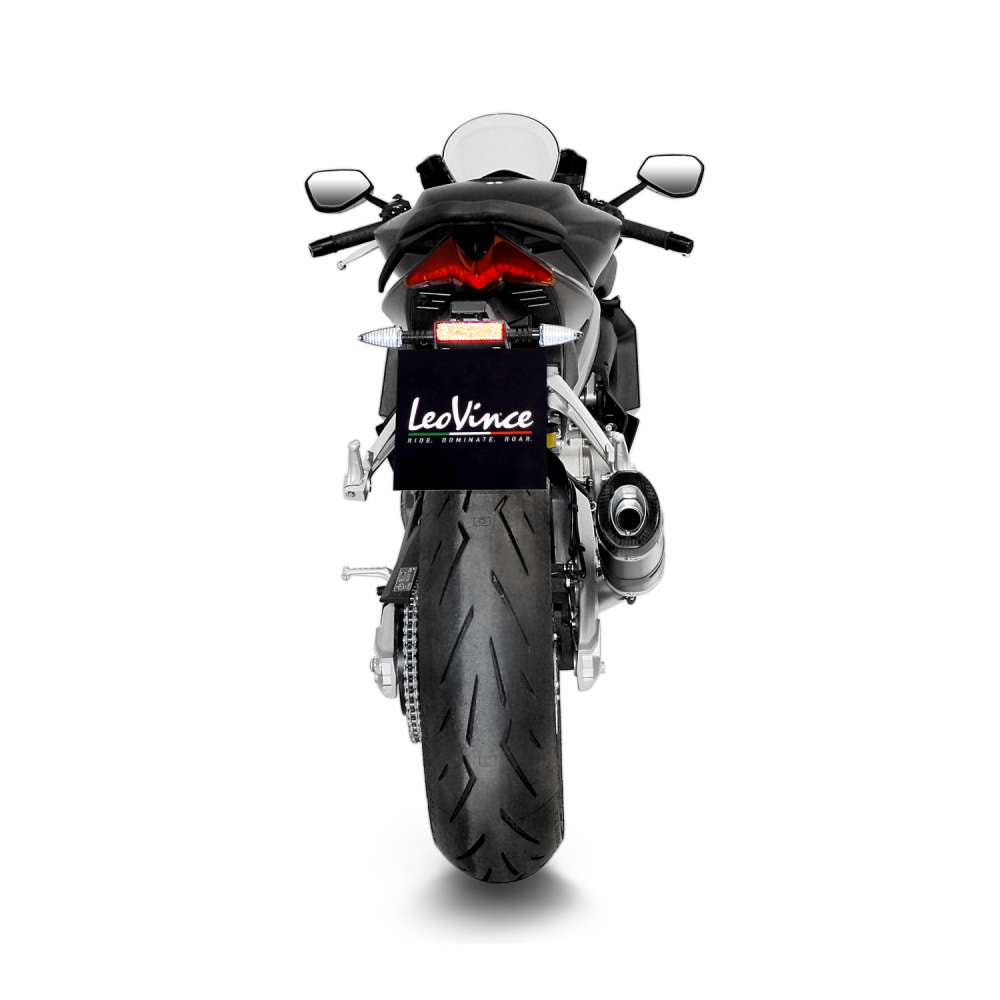 LEOVINCE slip-on Exhaust Stainless Steel 660 RS Tuono 2021-2023 Stainless Steel 14369E 1810-2905