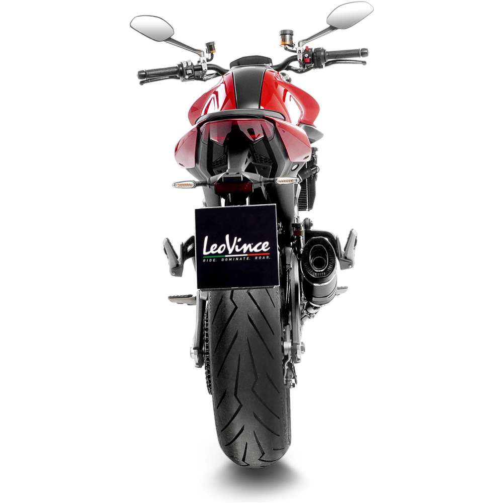LEOVINCE LV Pro Slip-On Muffler - Carbon Fiber Monster 937 2021-2023 14425E 1811-4424