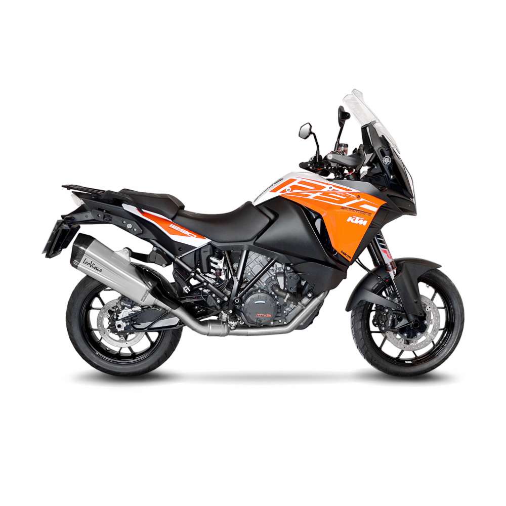LEOVINCE Stainless Steel LV-12 Muffler KTM SUPER ADVENTURE 1090/1290 15300 1811-4031