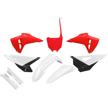 UFO Body Kit - White/Red - Honda - CRF 250R/450R HOKIT127F@333