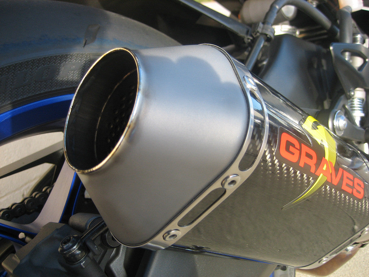Graves Motorsports Cat Back Slip-On Exhaust R1 / R1m / R1s 2015-2026 /Fz-10 2017-2018 / Mt-10 2018-2021 Exy-15r1-Cbtc
