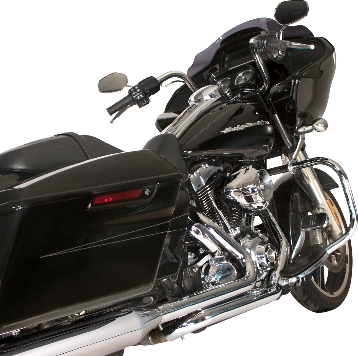 S&S CYCLE Power Tune® Dual Headers - Chrome 550-0004B