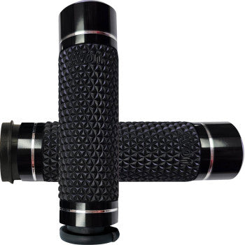 AVON GRIPS K25 Grips - TBW - Black K25-ANO-FLY��