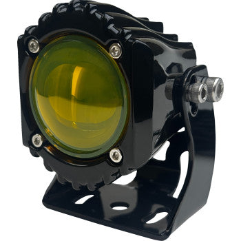 CUSTOM DYNAMICS Shark Demon® Fog Light - Yellow SD-OR-Y