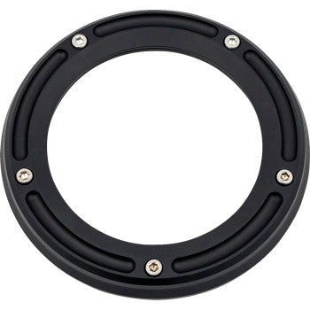TRASK Assault Derby Cover - Matte Black - Touring/Trike TM-0041MBK