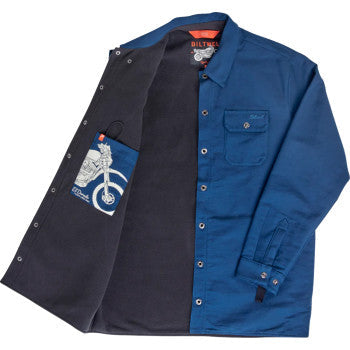 BILTWELL El Dorado Shirtjack - Navy - 2XL 8129-122-006