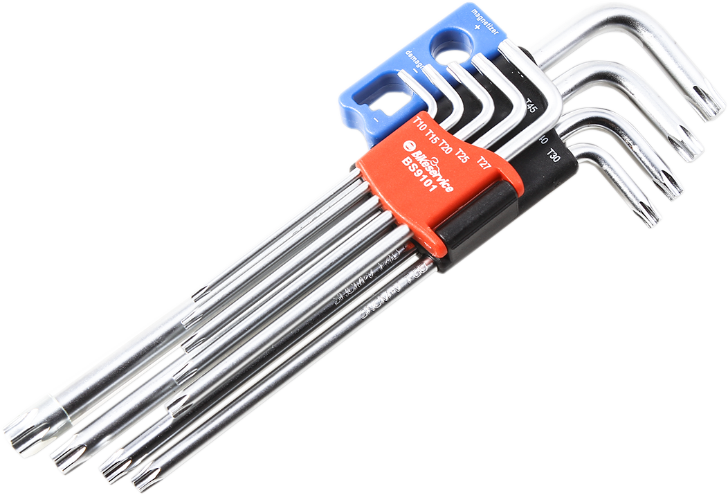 BIKESERVICE Magnetic Torx® Key - 9-Piece BS9101