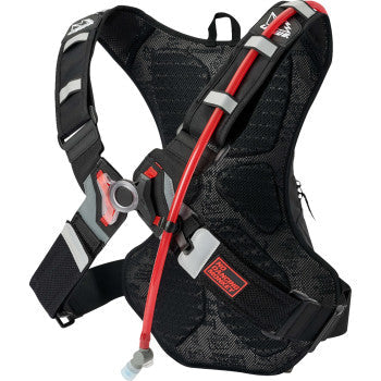 USWE Moto Hydration Pack - 8L - Black/Gray 208059001