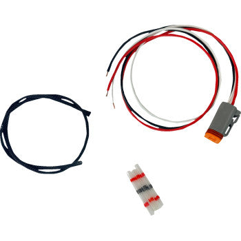 CUSTOM DYNAMICS Wiring Harness - Single Lamp SD2-UNV-HARN