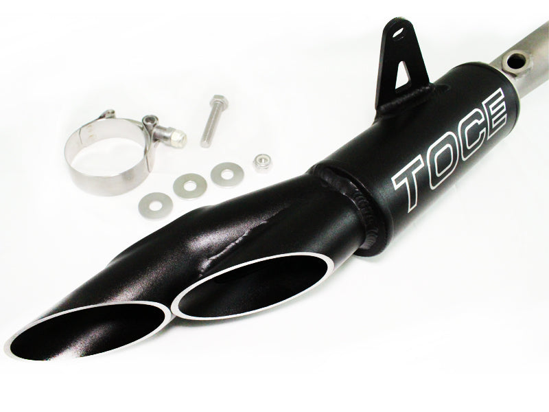 TocePerformance Double Down Decat Exhaust slip on Black Powdercoated Midpipe FZ-09 & MT-09 14-20 30147-YAM-DD09