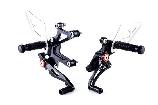 GILLES TOOLING FXR Rearset - Black Ninja 400 2018-2024 FXR-K06-B