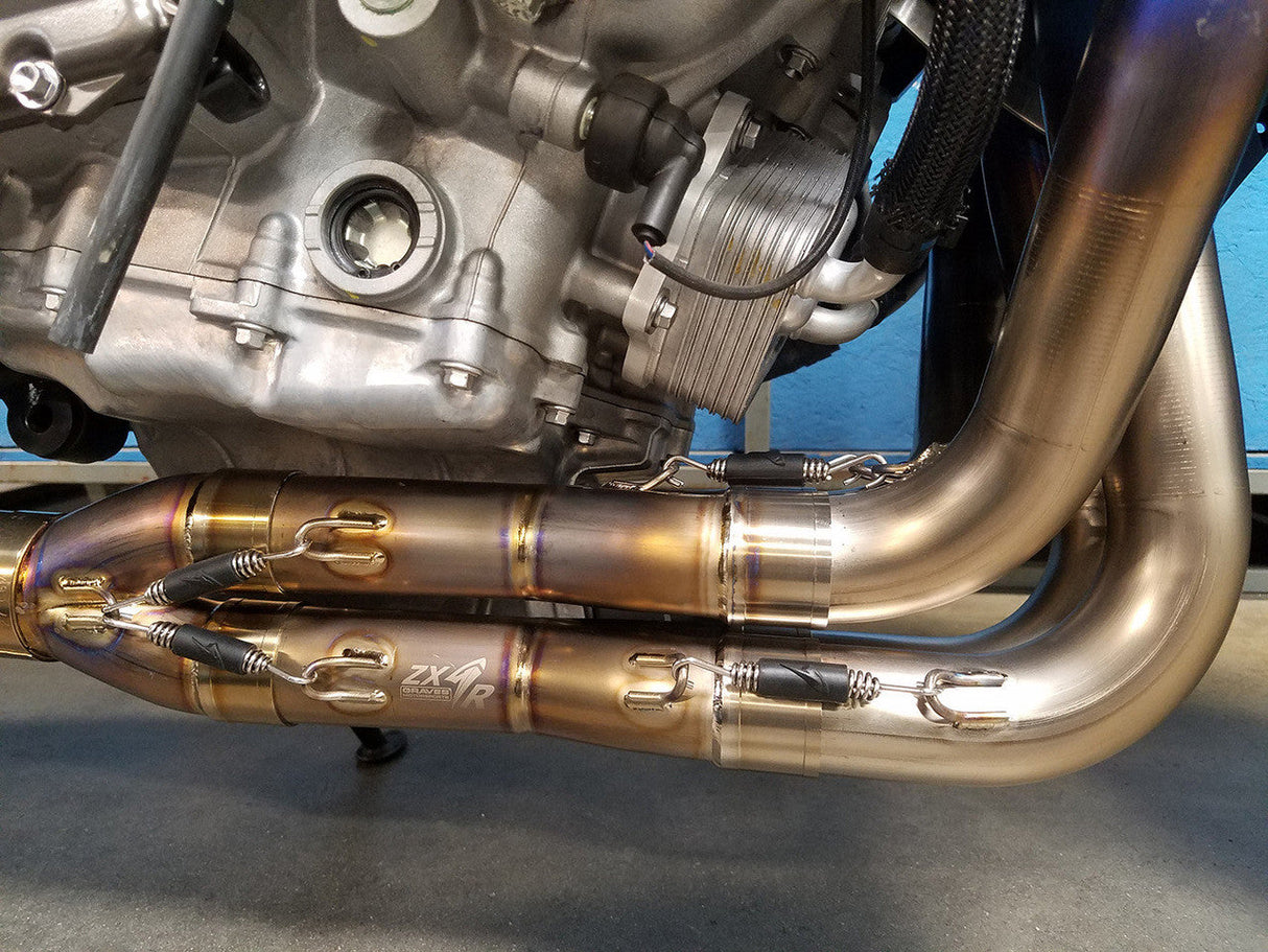 Graves motorsports link header upgrade ZX-10R / ZX-10RR 2016-2020 EPK-16ZX1-HPT