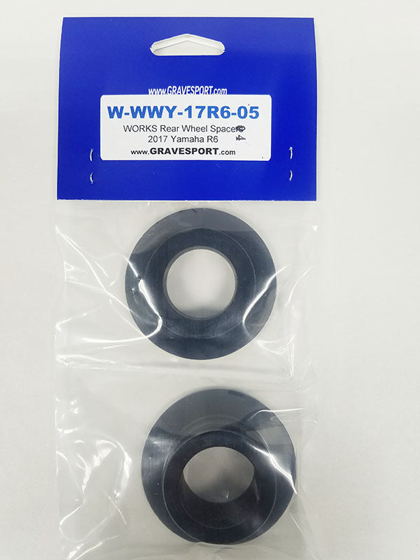 Graves works r6 2017-2020 rear wheel captive spacers kit