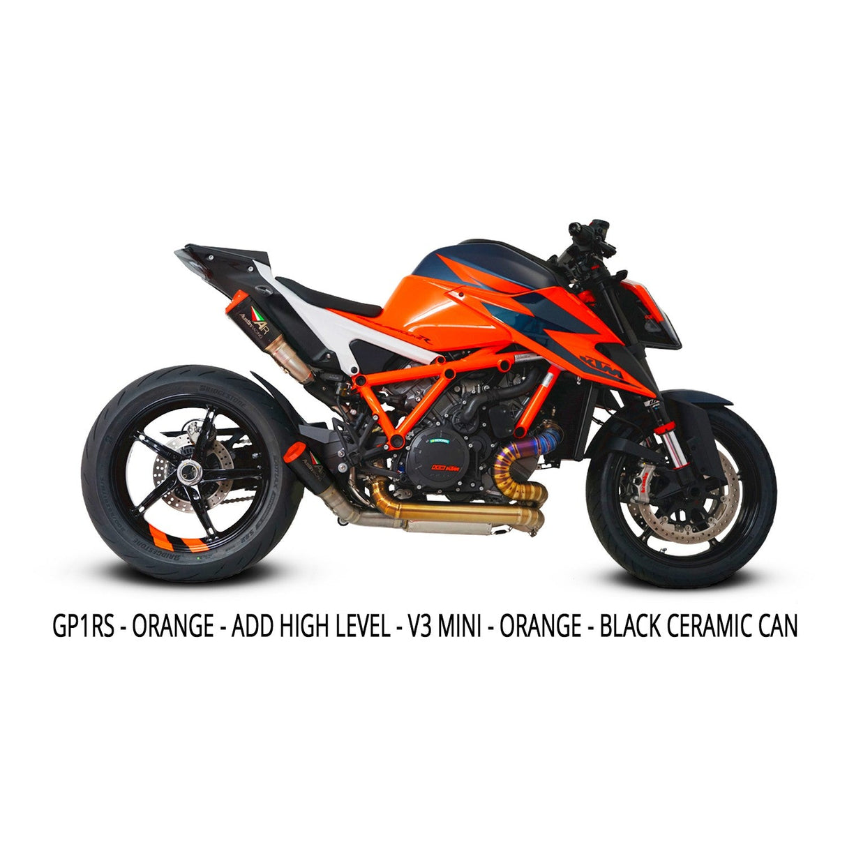 Austin Racing 2020 - 2024 KTM SUPERDUKE 1290 R/RR/EVO RS2 FULL RACE EXHAUST SYSTEM AR0006