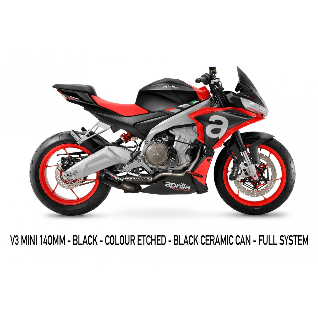 Austin Racing 2021 - 2024 TUONO 660 dB V3 MINI COMPLIANT FULL EXHAUST SYSTEM AR75