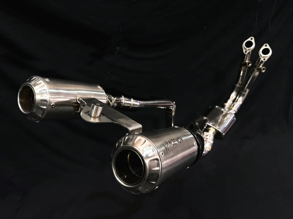 Vandemon CFMOTO 450SR Stainless Steel High Mount Exhaust System 2023-24 VA-180 CFMOTO450SRSSHMEXHA