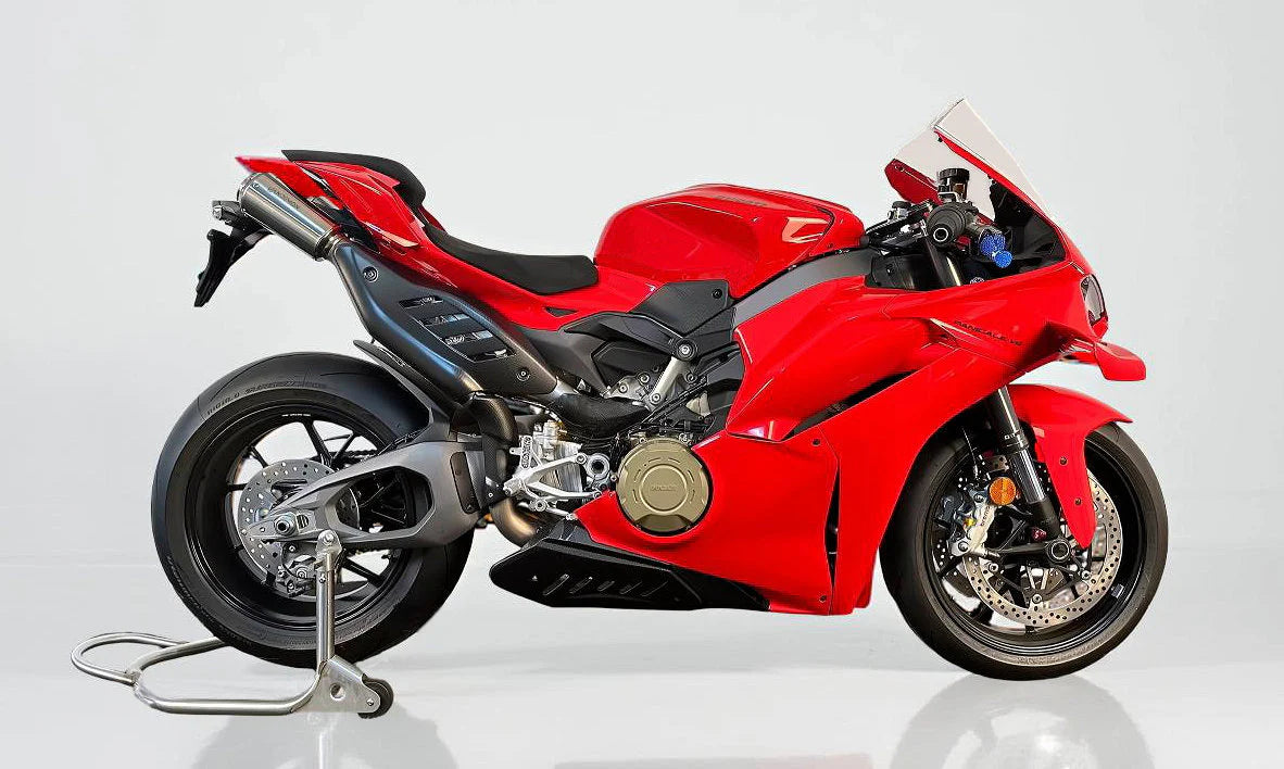 Vandemon Ducati Panigale V4 and V4S 2025-2026 High Mount Race Exhaust System DUCV4PANHMEXHMESB VA-90