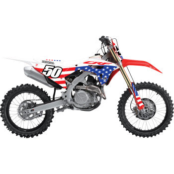 D'COR VISUALS Graphic Kit - USA Honda - CRF 250/450 R '25 20-10-301